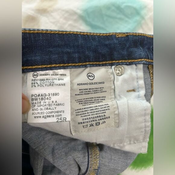 Adriano Goldschmied The Legging Ankle Raw Hem Skinny Jeans - Picture 11 of 13